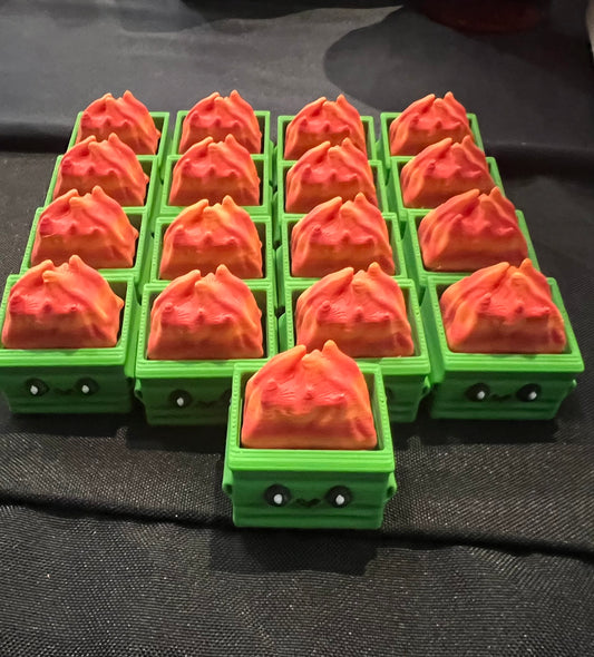 Dumpster Fire Fidget Clicker