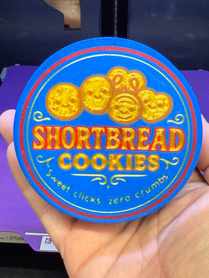 Shortbread Tin Clicker - Sewing Kit