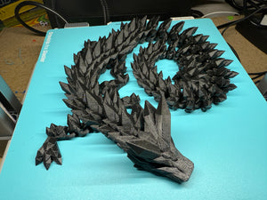 26 Inch Crystal Dragon