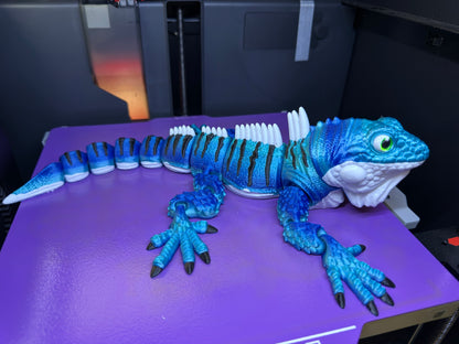 Blue Flexible Iguana