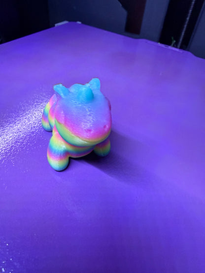 Multicolor Luminious Unicorn Fidget Animal
