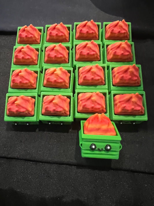 Dumpster Fire Fidget Clicker