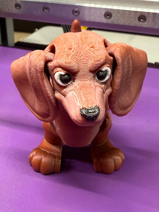Flexible Weiner Dog