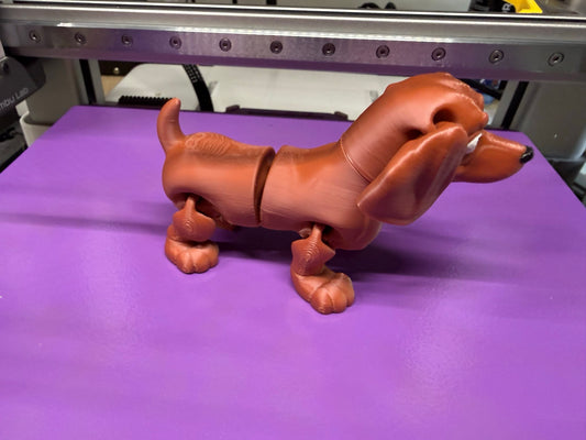 Flexible Weiner Dog