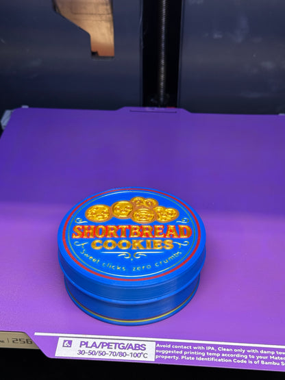 Shortbread Tin Clicker - Sewing Kit